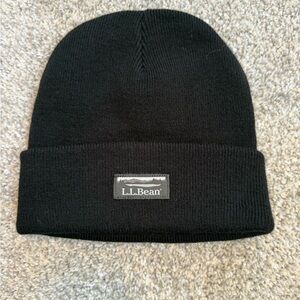 L.L. Bean Classic Black Beanie